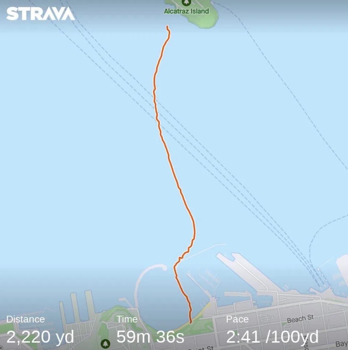 Alcatraz Swim